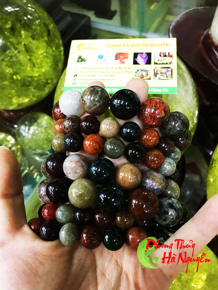 vòng thạch anh ưu linh đa sắc